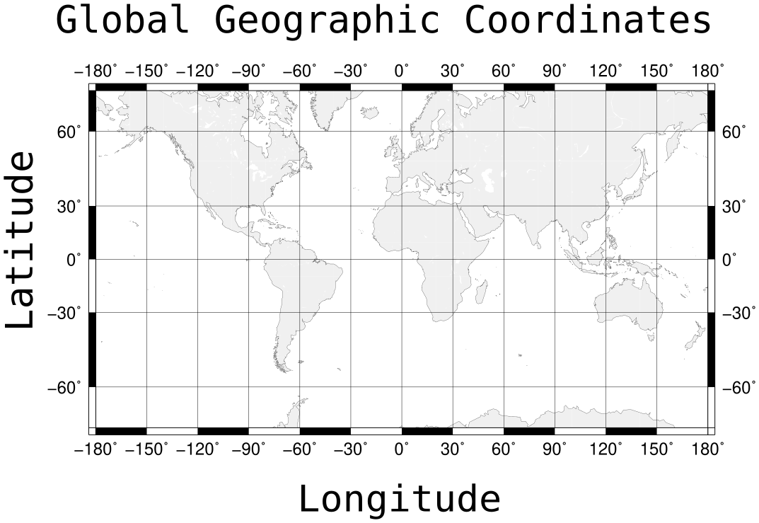 Global Longitude Latitude
