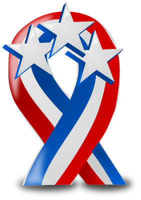 independence day ribbon