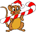 Mouse Candy Cane
