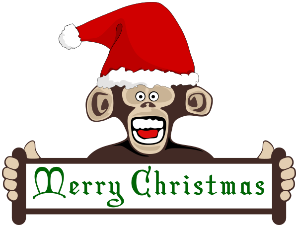 monkey Christmas
