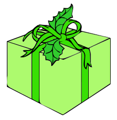 package green ribbon and green