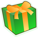 gift box icon green