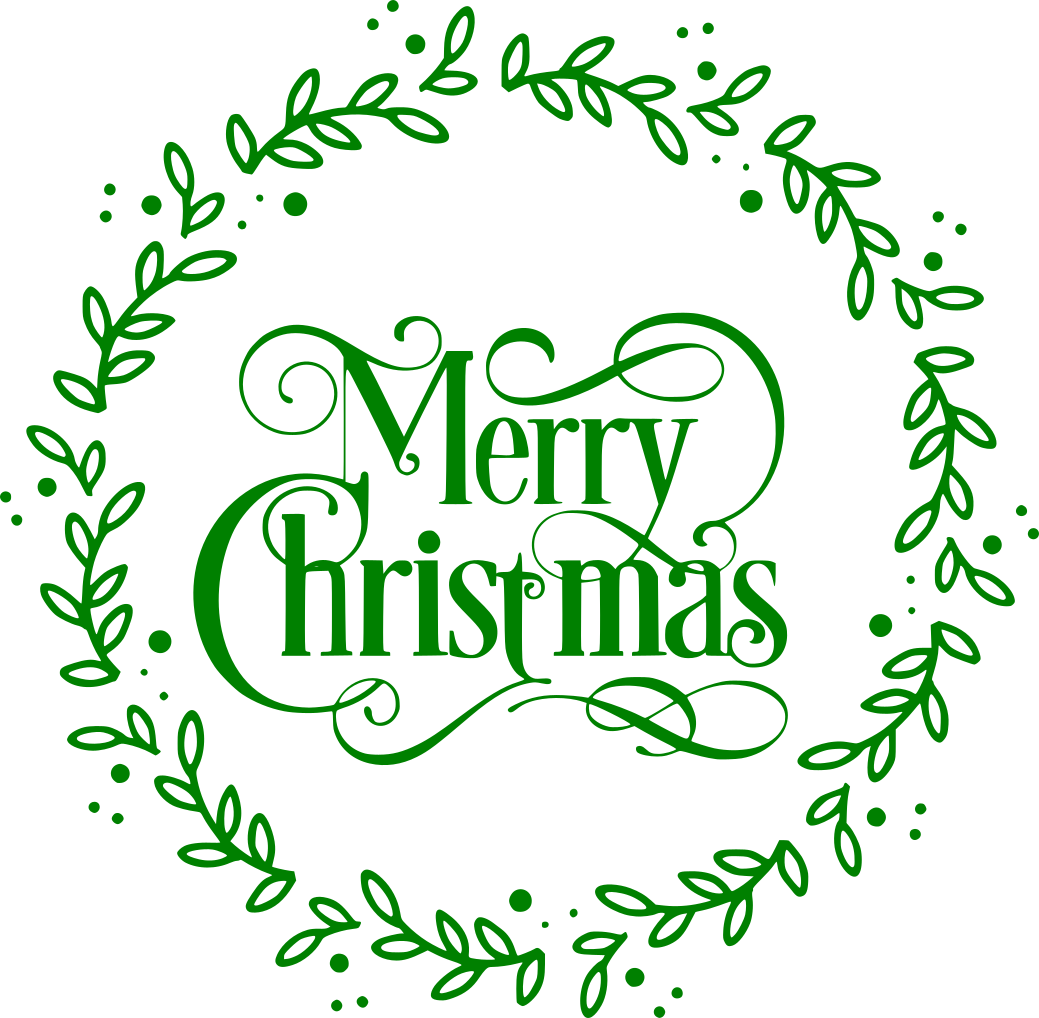 merry-christmas-words wreath