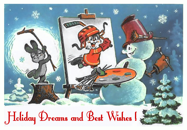 holiday dreams and best wishes