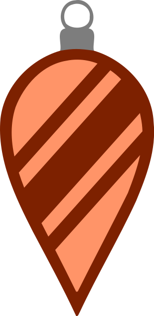 bulb orange stripes