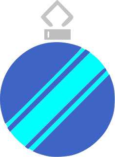 ornament angle stripe blue cyan