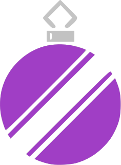 ornament angle stripe purple