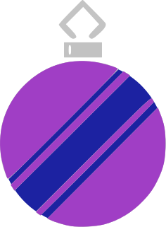 ornament angle stripe purple navy