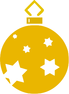 ornament stars gold