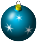 Christmas tree blue