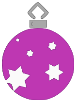 tree ornament 03 purple
