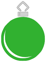 tree ornament green