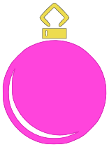 tree ornament pink
