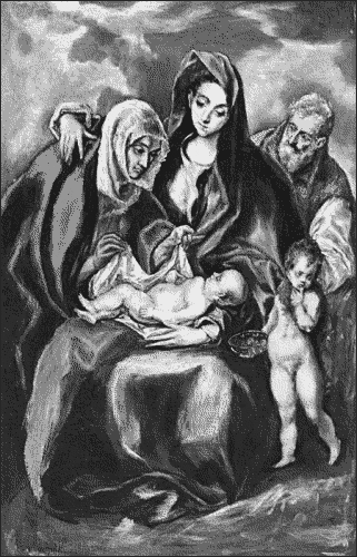 Holy Family El Greco
