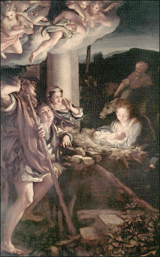 nativity Correggio