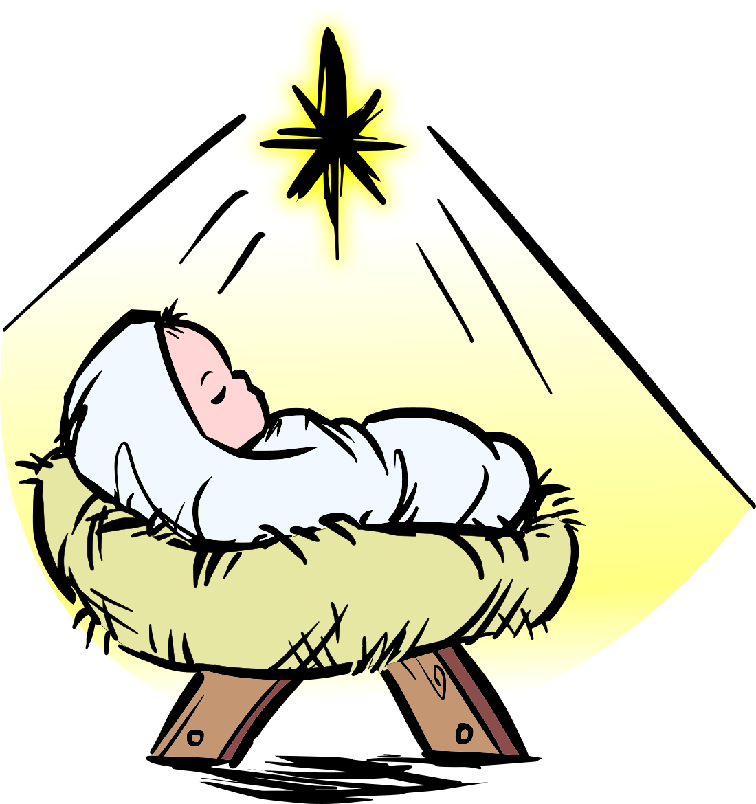 Baby Jesus Manger Scene