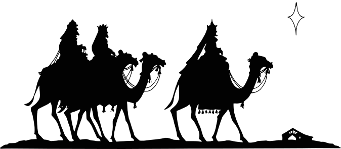 3 wismen on camels