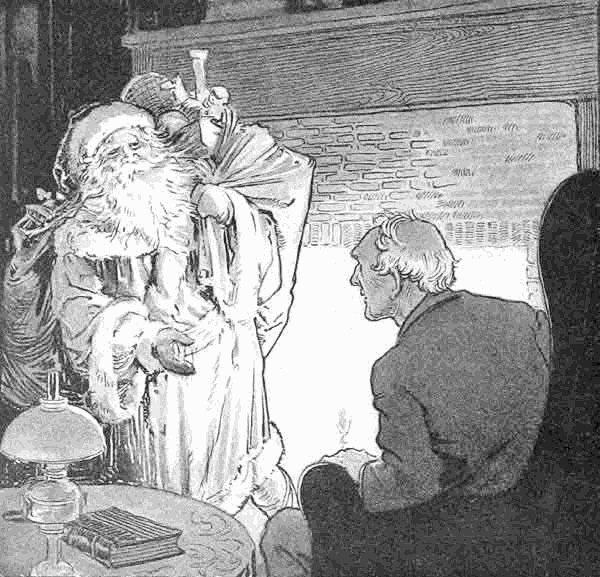 Santa talks to Joel