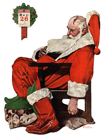Day After Christmas  Rockwell 1922