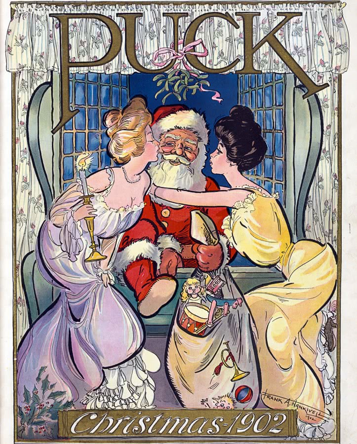 Santa attacked 1902
