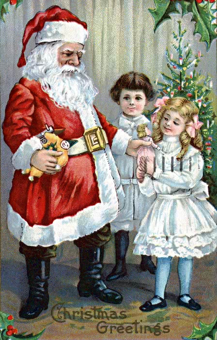 Santa delivery 1922
