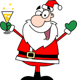 Santa w drink
