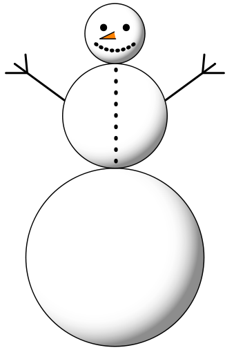Snowman stick arms 2