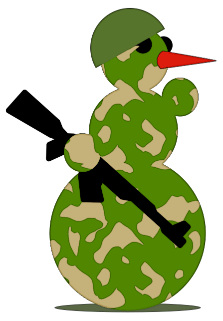 snowman camouflage