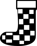 stocking checkerboard