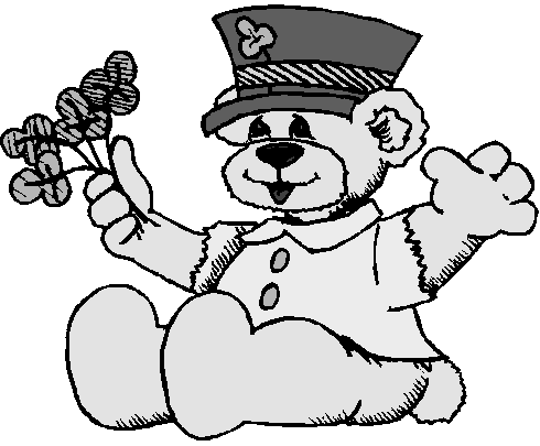 Teddy Bear Shamrocks 1