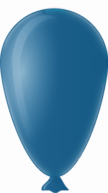 large balloon blue