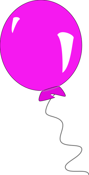 balloon round pink