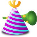 birthday hat icon