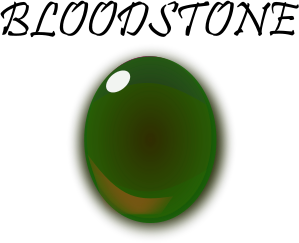 bloodstone birthstone labeled