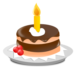 birthday icon cake