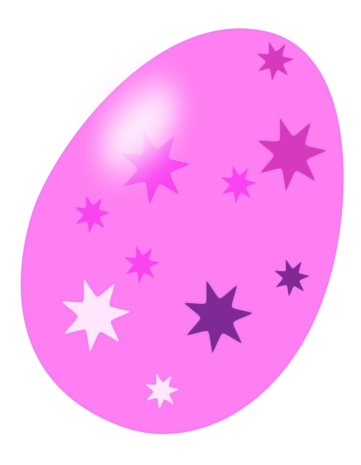 pink easter egg