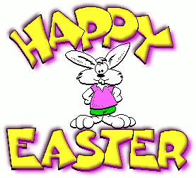 happy Easter bunny