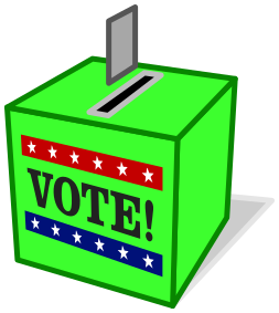 vote box green