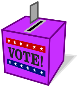 vote box purple