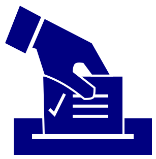 ballot man hand