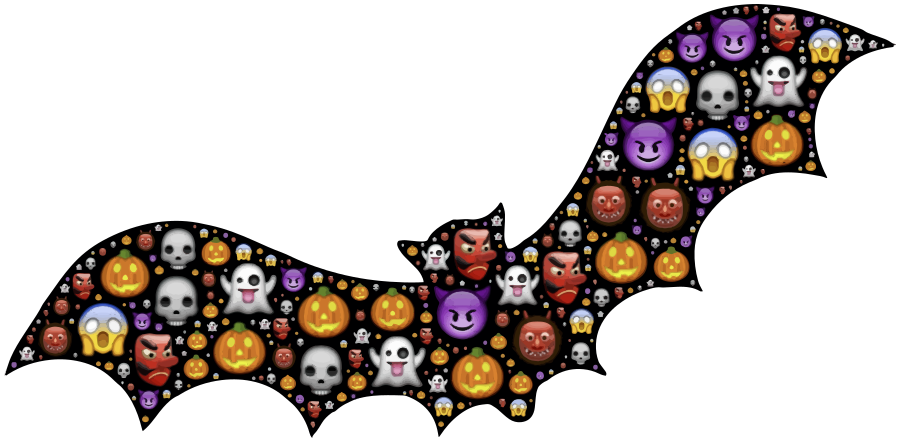 bat colorful