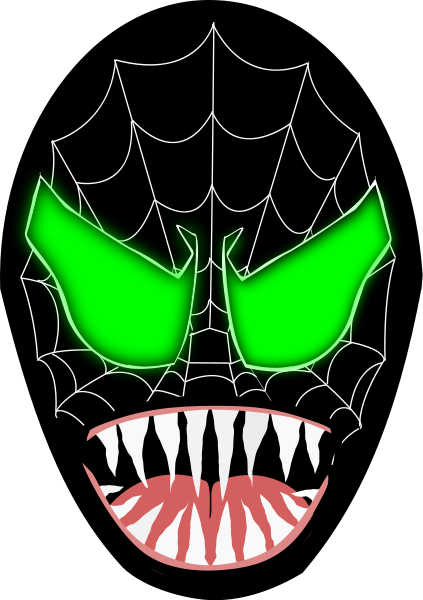 scary spidey mask