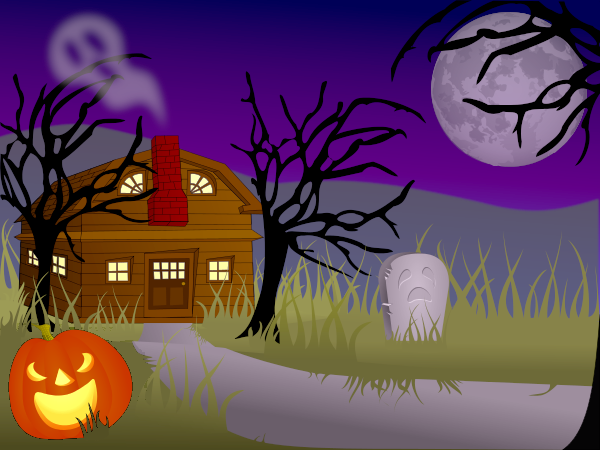 Haunted House pumpkin