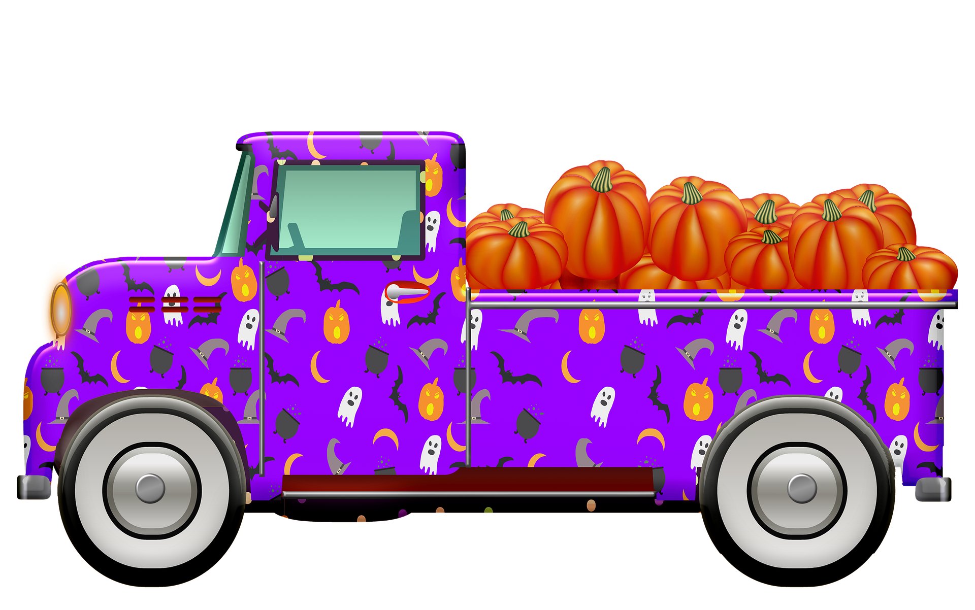 halloween-car-purple