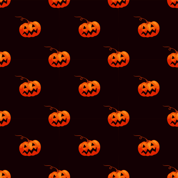 Halloween seemless pattern dark
