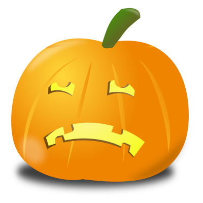 pumpkin sad