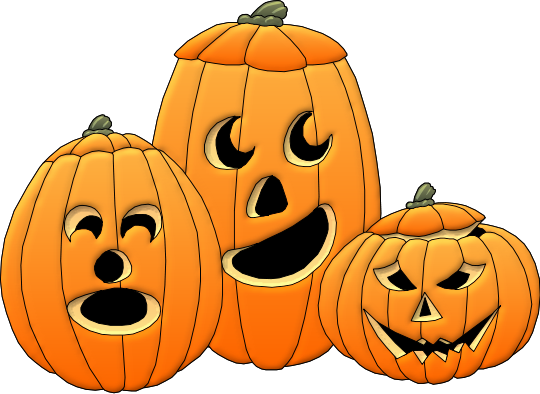 pumpkin trio