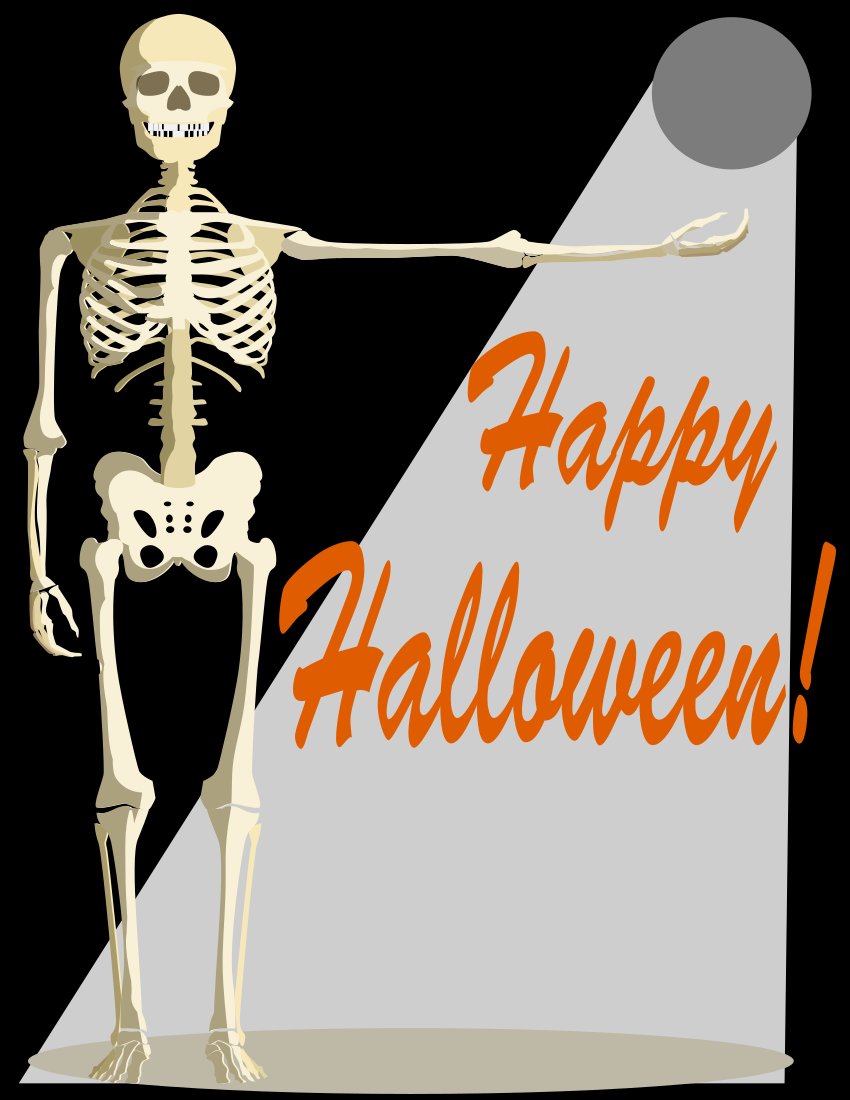 skeleton Halloween 2
