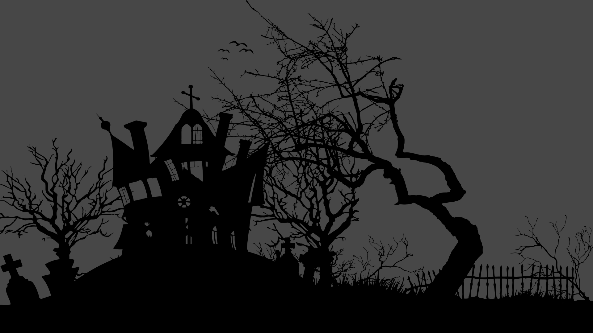 Haunted House widescreen dark