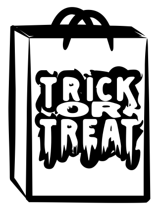 trick or treat tall bag
